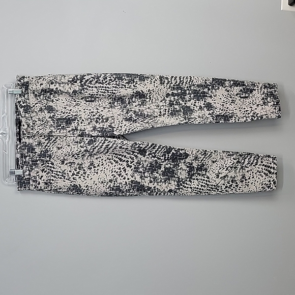 Express Denim - EXPRESS Skinny High Waist Animal Print Ankle Jeans